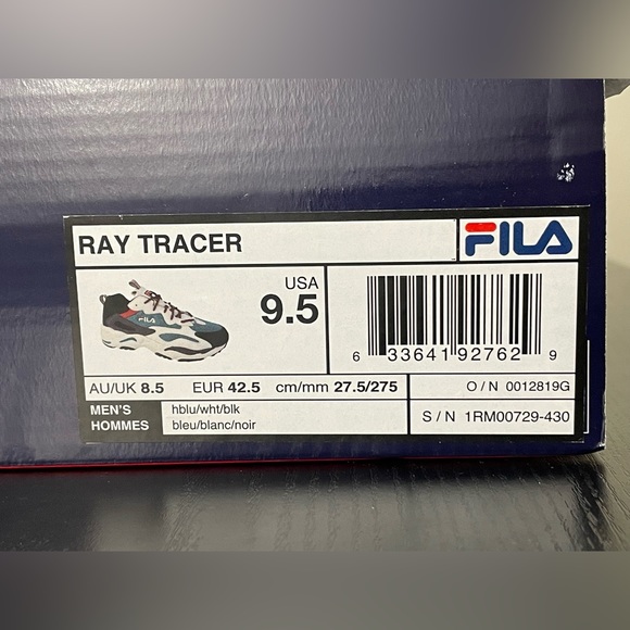 BNIB Limited Edition Rare Fila Ray Tracers Online Only Edition - Picture 9 of 12